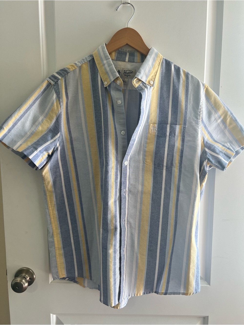 Penguin Short Sleeve Button Down